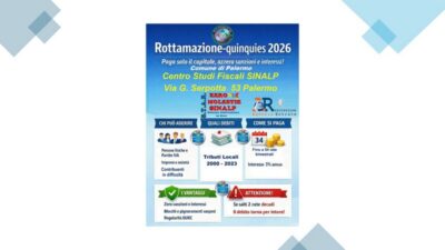 Rete Sociale Attiva Sicilia, parte la “rottamazione” dei tributi comunali di Palermo. Una possibilità utile per i cittadini, ma non chiamatela condono